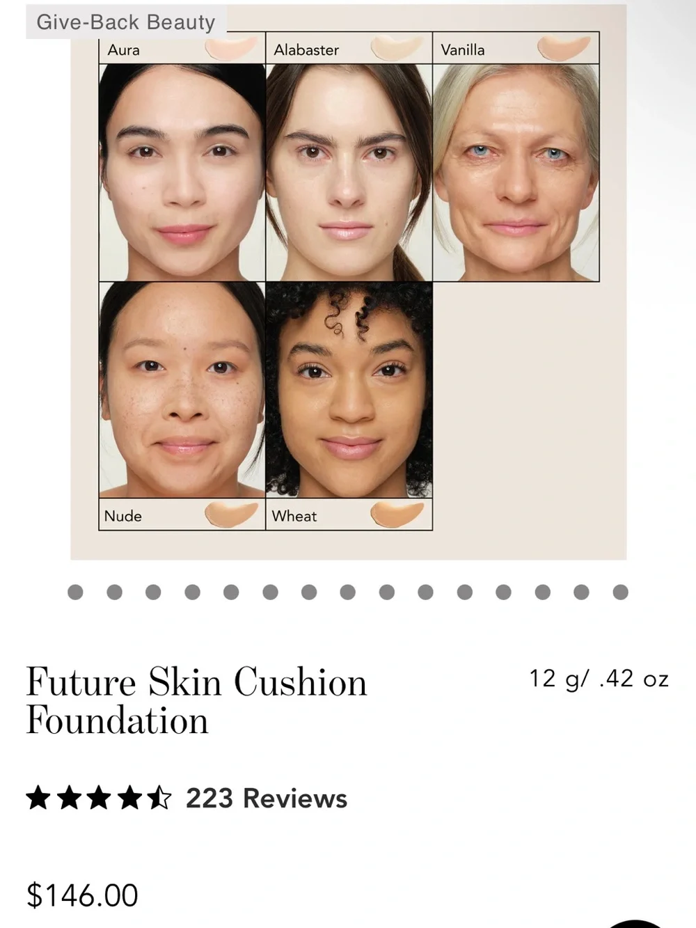 Future Skin Cushion Foundation - PICK YOUR SHADE!